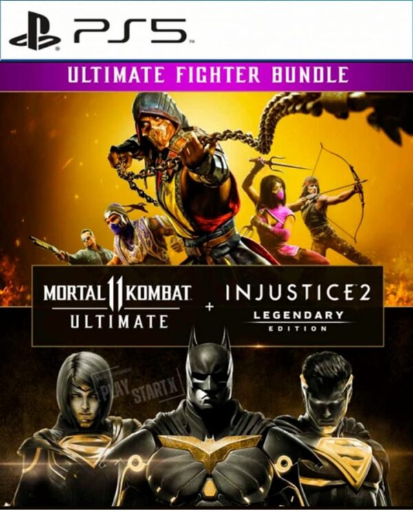 Lote Mortal Kombat 11 Ultimate + Injustice 2 Legendary  Edition