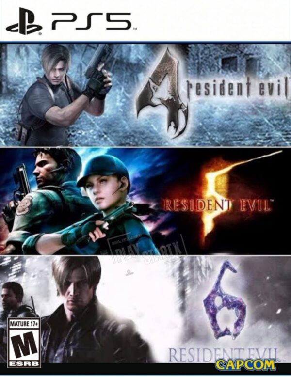 Bundle Resident Evil: RE4 +RE5 + RE6